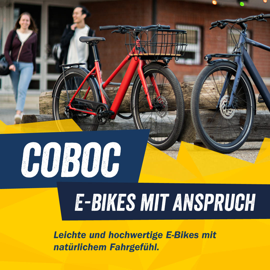 Coboc E-Bikes im BIKE Market