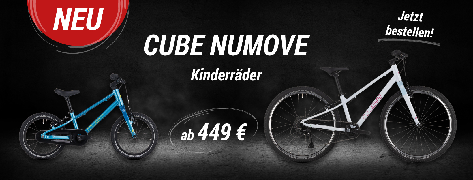 CUBE Numove Kinderfahrräder im CUBE Store Rostock
