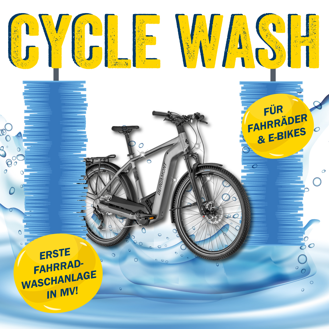 Angebot Fahrradreinigung CycleWash im BIKE Market