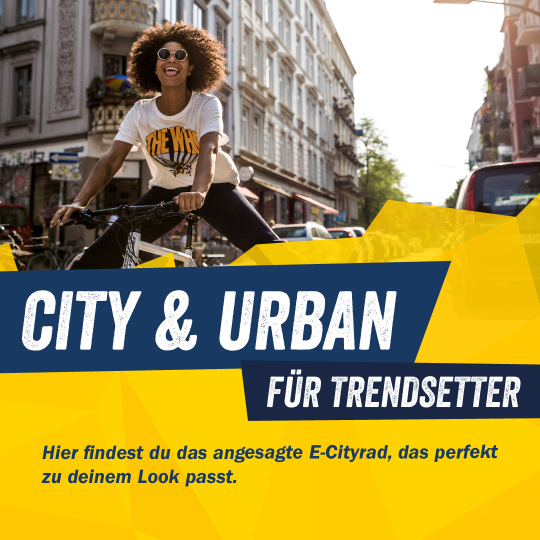 City & Urban Fahrräder im BIKE Market