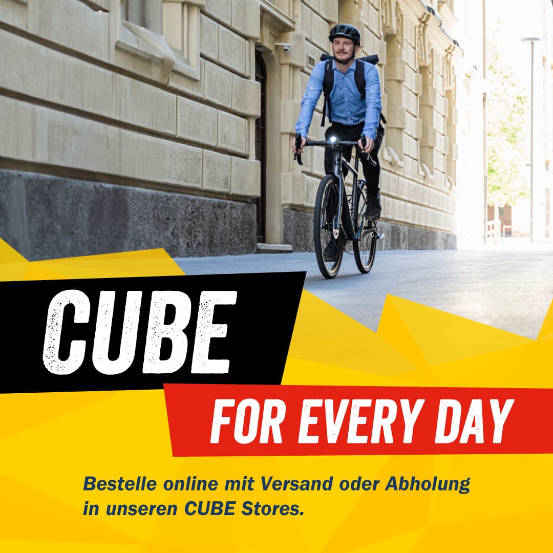 Große Auswahl CUBE Fahrräder und E-Bikes