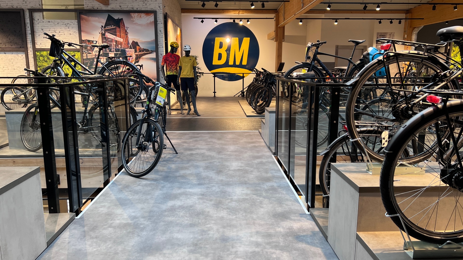 Moderner Fahrradstore BIKE Market